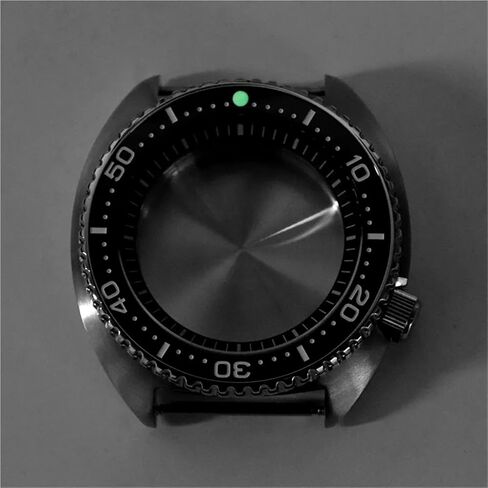 Deluxe 45mm With Ceramic Insert Steel Turtle Sapphire Crystal Case Waterproof Fit For Seik Nh35 Nh36 Movement 28.5mm Dial Watch Mod Watch Case in Saudi Arabia