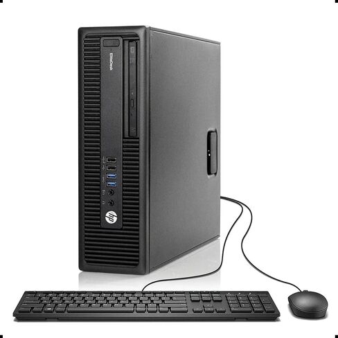 HP 800 G2 SFF (Intel Core I7-6700 ، ذاكرة الوصول العشوائي 32GB ، 1 تيرابايت SSD ، USB 3.0 ، WiFi Bluetooth) Windows 11 (متجدد) in Kuwait