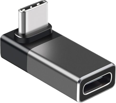 USB C Adapters 90 Degree 240W 40Gbps 8K Video Male to TypeC Female Extension Extenders for Laptops Adapters in Kuwait