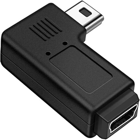 90 درجة من الزاوية اليسرى واليمين miniusb 5pin ذكور إلى محول تمديد الإناث للهواتف الذكية والأجهزة اللوحية محول امتداد USB in Kuwait