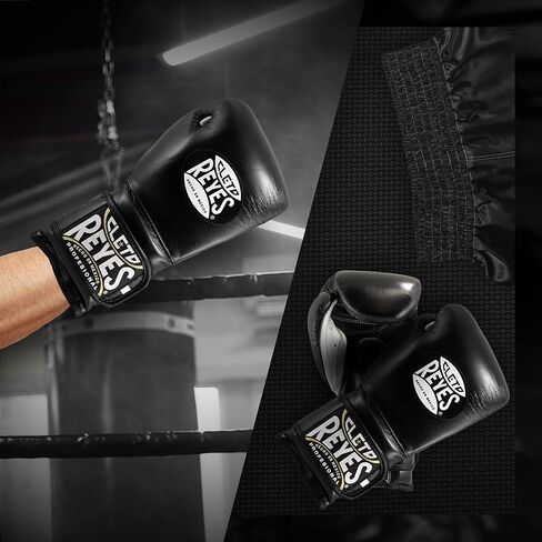 CLETO REYES Training Boxing Gloves with Hook and Loop Closure for Sparring and Heavy Punching Bags, Men and Women, MMA, Kickboxing, Muay Thai, 16oz, Electric Blue in Kuwait