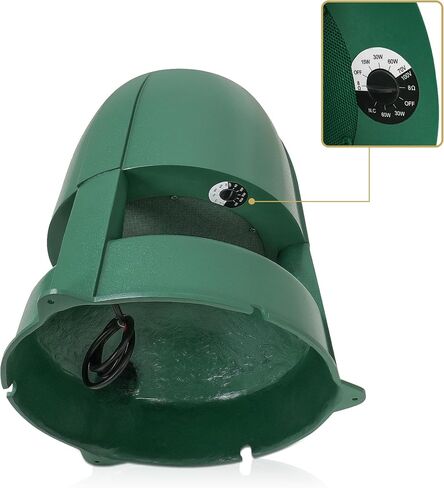Sound Town 2-Way 8 "عالي الدقة السلبي في الهواء الطلق 360 درجة متحدث ، مقاوم للطقس ، 70 فولت/100 فولت/8 أوم ، التثبيت المنزلي والتجاري للحديقة ، الفناء ، سطح السفينة ، الأخضر (Omni-82g) in Saudi Arabia