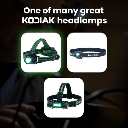 Kodiak 1000 Lumen مصابيح الأمامية القابلة لإعادة الشحن-مصابيح رأس LED مع تركيز الضغط على الدفع ، 3 أوضاع ، المصباح الأمامي القابل لإعادة الشحن ، إمالة قابلة للتعديل ، مصابيح الرأس للجبهة in Saudi Arabia