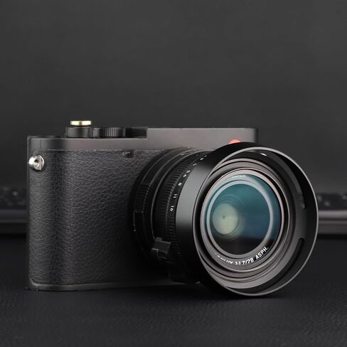 غطاء غطاء عدسة معدني من Haoge لكاميرا Leica Q3 Q2 Q-P QP q Typ 116 Typ116 أسود LH-LQOB in Saudi Arabia