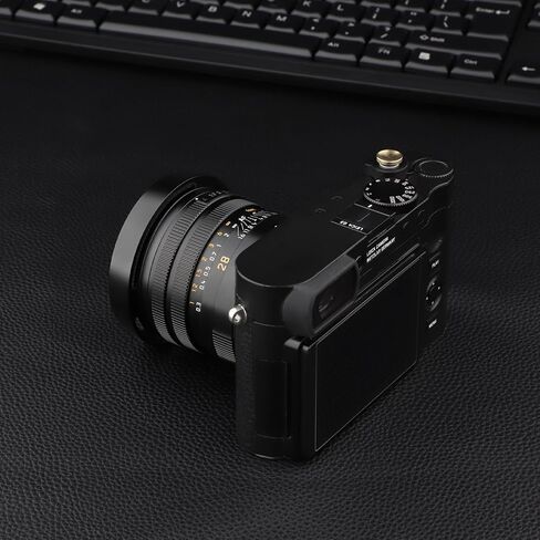 غطاء غطاء عدسة معدني من Haoge لكاميرا Leica Q3 Q2 Q-P QP q Typ 116 Typ116 أسود LH-LQOB in Saudi Arabia