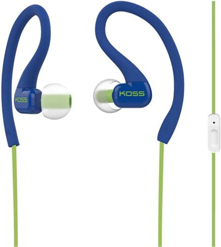 Koss KSC32iGry in-Ear Sport Clip Headphones, Microphone, Grey, Wired Plug in Saudi Arabia