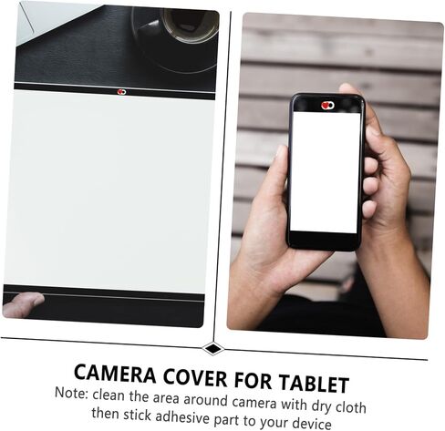 2 PCS Webcam Cover Slider Heart Shaped Privacy for Laptop Tablet Cover for Desktop Fun Design Easy Slide Mechanism in Saudi Arabia