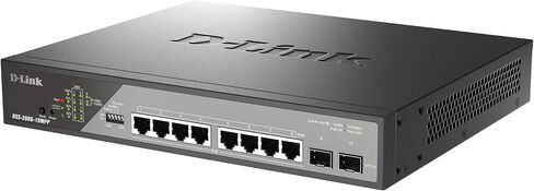 Dlink DSS-200G-10MPP 10-port Gigabit Smart Managed Perp Surveillance Poe Switch in Saudi Arabia