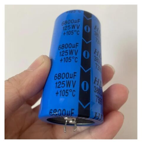 125V6800UF 6800UF125V ALUMINUM ELUMINITAL CAPACITOR 6800UF 125V 35 * 70MM in Kuwait