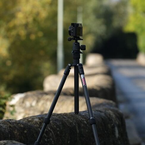 3 Legged Thing Punks Billy 2.0 Carbon Fibre Travel-Friendly Tripod - Compact & Adjustable Camera Tripod with Three Detachable Legs - Copper/Black (BILLYBLACK2.0) in Saudi Arabia