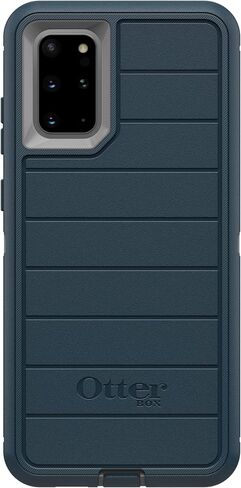 Otterbox Defender Case Rugged Case لـ Samsung Galaxy S20 Plus & S20 Plus 5G (غير متوافق مع نماذج S20 الأخرى) عبوات البيع بالتجزئة - Gone Fishin Blue in Saudi Arabia