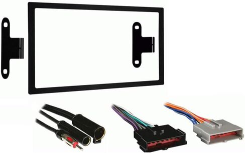 Harmony Audio Compatible with Fits Infiniti QX4 1997 1998 1999 2000 Double DIN Stereo Harness Radio Install Dash Kit New in Saudi Arabia