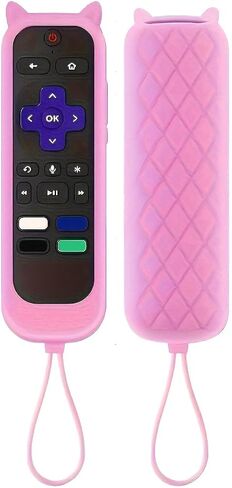 2Pcs Silicone Remote Cover,Universal Protective Case with Battery Cover for Smart TV Streaming Stick, Anti-Slip Anti-Dust, Green in Saudi Arabia