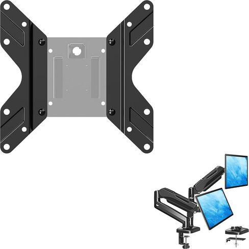 Mountup Dual Monitor Stand for Desk + Mountup Vesa Mount Extender ، محول شاشة امتداد الشاشة لشاشات 17-35 '' in Saudi Arabia