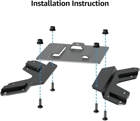 Mountup Dual Monitor Stand for Desk + Mountup Vesa Mount Extender ، محول شاشة امتداد الشاشة لشاشات 17-35 '' in Saudi Arabia