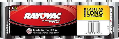 Rayovac C Batteries, Ultra Pro C Cell Batteries, 12 Count in Kuwait
