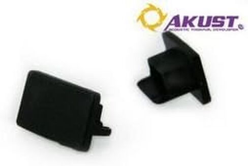AV01-0037-AKS-غطاء غبار USB صغير الأسود 10pk in Saudi Arabia