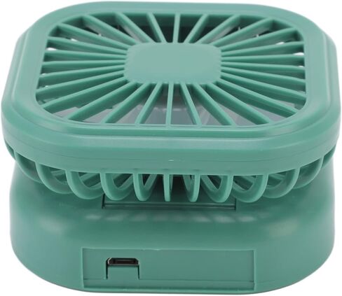 Portable Fan, Rechargeable Fanner with Battery and USB Outlet, Phone Holder for Daily Demand, Small Handfree Foldable Camping Fan(Pink) in Saudi Arabia