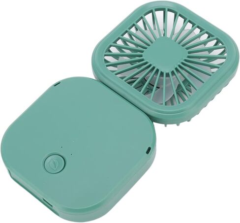 Portable Fan, Rechargeable Fanner with Battery and USB Outlet, Phone Holder for Daily Demand, Small Handfree Foldable Camping Fan(Pink) in Saudi Arabia