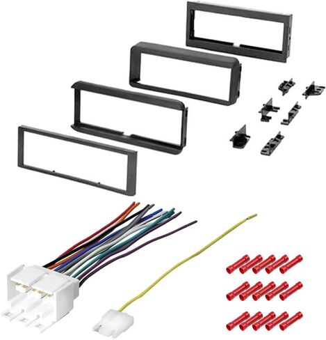 حزمة Caché Kit2063 مع مجموعة تركيب ستريو السيارة لشيفروليه 1986 - 1988 El Camino - في مجموعة تثبيت Dash ، Harness لمستقبل Radio Single Din (3 عنصر) in Saudi Arabia