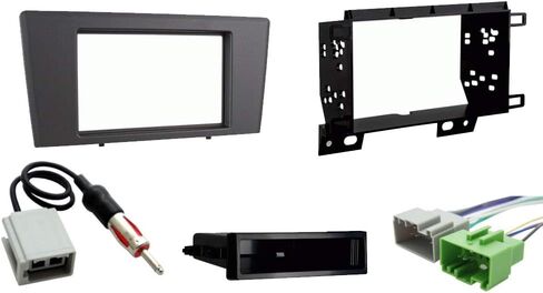 Harmony Audio Compatible with Volvo XC70 2003 2004 Single or Double DIN Stereo Harness Radio Install Dash Kit in Saudi Arabia