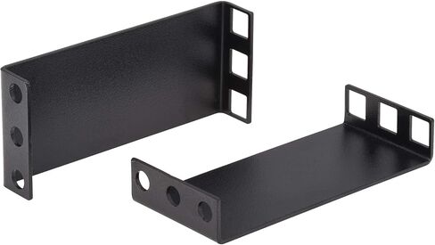 Tripp Lite 2U Smartrack Deep Ribting Rail Rack Adapter Adapter Adapter ، يضيف 4 بوصات إلى التثبيت الأمامي أو الخلفي ، ضمانًا قياسيًا على رف الإطار المفتوح مقاس 19 بوصة (Srraildpth2u) in Kuwait