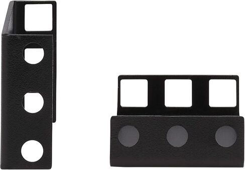 Tripp Lite 2U Smartrack Deep Ribting Rail Rack Adapter Adapter Adapter ، يضيف 4 بوصات إلى التثبيت الأمامي أو الخلفي ، ضمانًا قياسيًا على رف الإطار المفتوح مقاس 19 بوصة (Srraildpth2u) in Kuwait