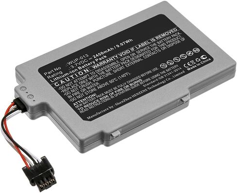 بطارية وحدة التحكم في لعبة Synergy Digital Game ، متوافقة مع بطارية WUP-013 Game Console (3.7 فولت ، LI-ION ، 2450mAh) in Saudi Arabia