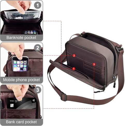 Headphones Headset Case for JBL/for Beats/for Sony/for Soundcore/for BERIBES/for KVIDIO/for Bose Noise Cancelling Headphones, Bluetooth Wireless Headphone Case for Travel Essentials (Bag Only) in Kuwait