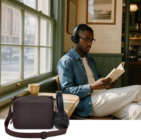 Headphones Headset Case for JBL/for Beats/for Sony/for Soundcore/for BERIBES/for KVIDIO/for Bose Noise Cancelling Headphones, Bluetooth Wireless Headphone Case for Travel Essentials (Bag Only) in Kuwait