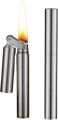 Vintage Trench Lighter, Cool Copper Lighter, Windproof Brass Lighters for Men Dad Husband (Fuel Not Included), Glod in Saudi Arabia