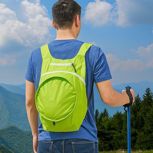 المشي لمسافات طويلة-Daypack خفيفة الوزن قابلة للتخطيط المقاوم للمياه المقاوم للمياه القابلة للتجميع في الهواء الطلق. in Kuwait
