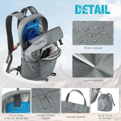 حقيبة الظهر المشي لمسافات طويلة G4Free مع لوحة خلفية سميكة قابلة للتعبئ in Kuwait