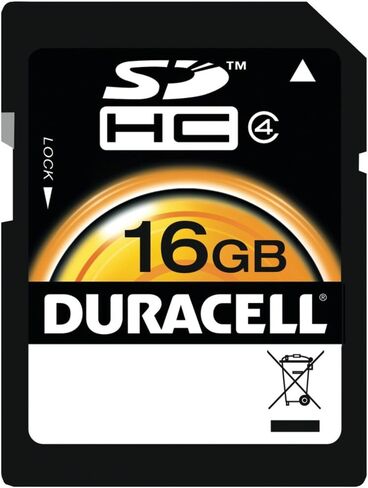 Duracell 16GB Class 10 UHS-1 U1 PRIM SD HC CARMY تصل إلى 45 ميجابايت/ثانية [متوافقة مع Canon EOS REBEL T5I T6I 80D 6D SL1 NIKON D3300 D5500 D5600 D7200 D750 Sony Pentax Kodak Olympus Panasonic] in Kuwait