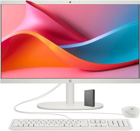 HP 22 "الكمبيوتر المكتبي الكل في واحد • الإصدار الجديد والنظر • ذاكرة الوصول العشوائي 32GB • تخزين 1 تيرابايت (512 جيجابايت SSD و 512 جيجابايت خارجي) • عرض FHD • معالج Intel Celeron • Windows 11 Home in Saudi Arabia
