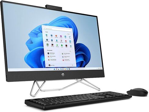 HP 27-CB1072 All-in-One Desktop ، 27 "1920 × 1080 IPS 60Hz ، Intel Core I7-1255U 10-Core ، 64GB DDR4 ، 1TB SSD +1TB HDD ، Windows 11 Pro ، Wi-Fi ، Bluetooth 5.2 ، 1080p hd camera ، Jet Black in Saudi Arabia