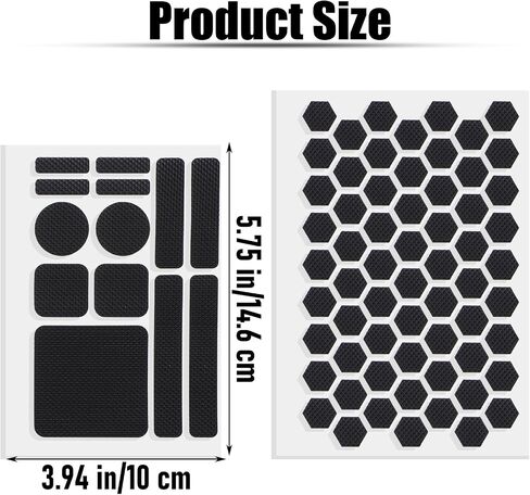 4 Pcs Phone Grip Tapes Anti-Slip Finger Grip Stickers Durable Non-Abrasive Grips Tape Waterproof Pre-Cut Strips Decal for Phones Cases Mouse Laptop Tablet Gaming Devices More in Saudi Arabia
