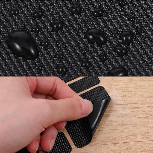 4 Pcs Phone Grip Tapes Anti-Slip Finger Grip Stickers Durable Non-Abrasive Grips Tape Waterproof Pre-Cut Strips Decal for Phones Cases Mouse Laptop Tablet Gaming Devices More in Saudi Arabia