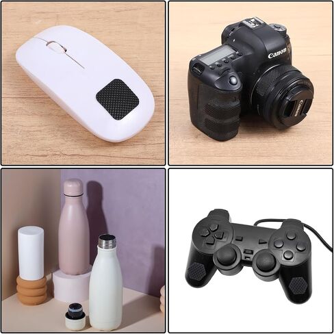 4 Pcs Phone Grip Tapes Anti-Slip Finger Grip Stickers Durable Non-Abrasive Grips Tape Waterproof Pre-Cut Strips Decal for Phones Cases Mouse Laptop Tablet Gaming Devices More in Saudi Arabia
