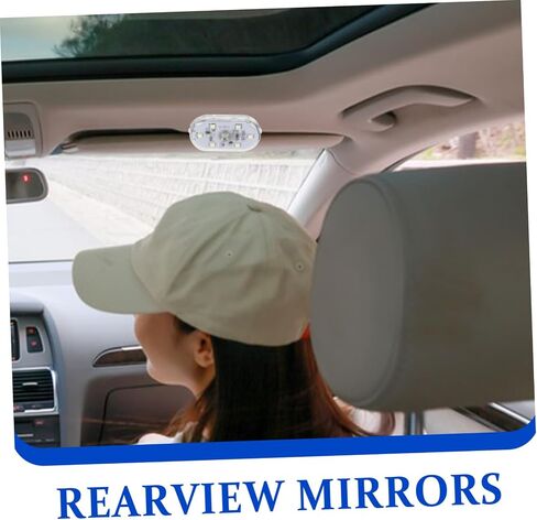 Pretyzoom Car Interior Interior Light USB Atmoreable Atmortible مصباح LED مستشعر لمسة محمولة القراءة لإضاءة الإضاءة المحيطة في السيارات in Kuwait
