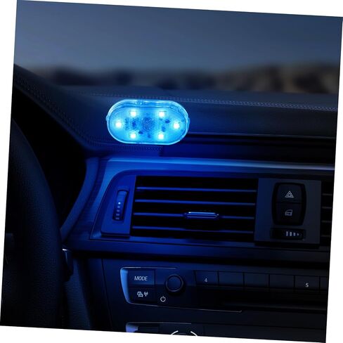 Pretyzoom Car Interior Interior Light USB Atmoreable Atmortible مصباح LED مستشعر لمسة محمولة القراءة لإضاءة الإضاءة المحيطة في السيارات in Kuwait