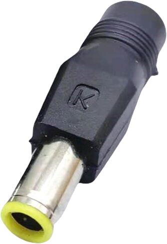 Black Charging Adapter Power Supply DC5521 to DC7955 Conversion Head Female to Male Connector Converter Charging in Saudi Arabia