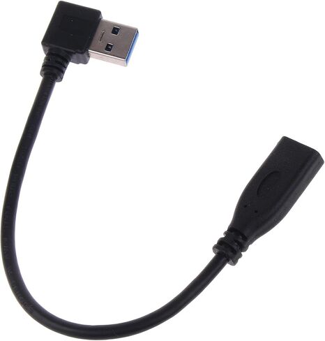 Type-C أنثى أنثى USB-A موصل محول الذكور 5 جيجابت في الثانية من النوع C إلى محول الذكور USB لأعلى/لأسفل/يسار/يمين in Kuwait