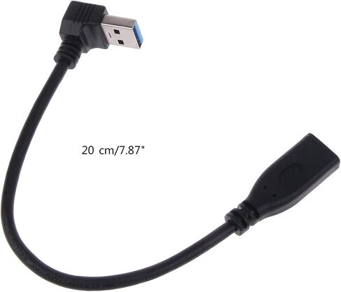 Type-C أنثى أنثى USB-A موصل محول الذكور 5 جيجابت في الثانية من النوع C إلى محول الذكور USB لأعلى/لأسفل/يسار/يمين in Kuwait