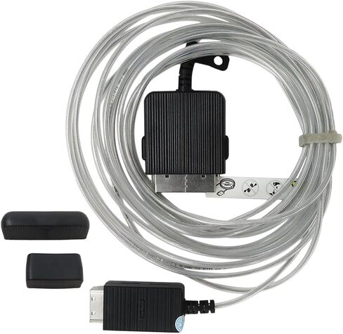 5M/16.4ft BN39-02470A CONNECT CABLE FITS لنماذج تلفزيون Samsung QN43LS03BAFXZA QN50LS03BAFXZA QN55LS03BAFXZA QN65LS03BAFXZA in Kuwait