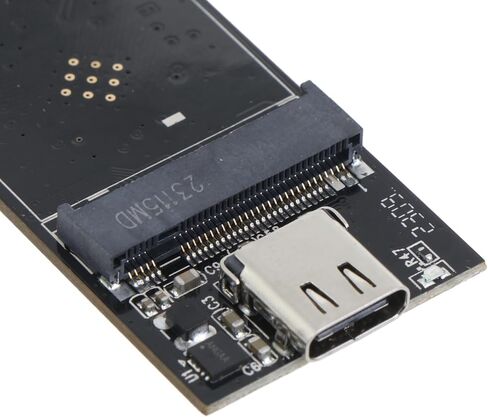 بطاقة محول USB3.1 لـ M.2 NVME SSD –Support USB 3.1 10 جيجابت في الثانية .2 NVME UASP لـ SSD 2230/42/60/80 in Kuwait