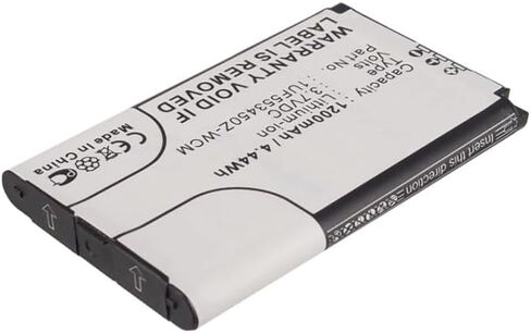 بطارية الكمبيوتر اللوحي الرقمي التآزر ، متوافقة مع قرص الخيزران 1UF553450Z-WCM ، (LI-ION ، 3.7 فولت ، 1200 مللي أمبير في الساعة) سعة عالية للغاية ، بديل لبطارية WACOM 1UF553450Z-WCM in Saudi Arabia