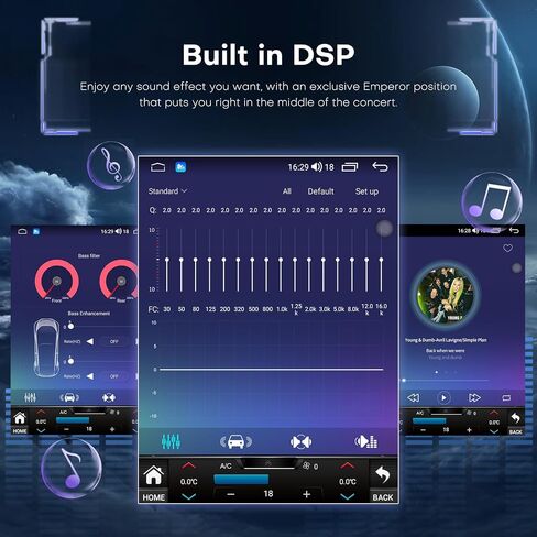 Radio for Lexus ES350 2006-2012 Radio Upgrade 8Core 4+64G Wireless Carplay Android Auto 12.1 Inch Touch Screen AHD Backup Camera WiFi SWC DSP FM/AM in Saudi Arabia