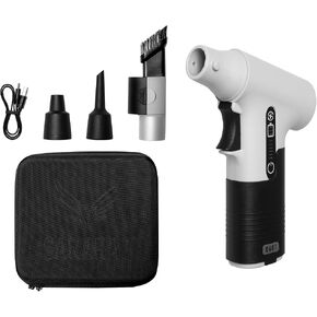 130,000RPM Cordless Air Duster & Mini Vacuum Cleaner – Rechargeable 100W Handheld Blower for Keyboard, Car, Electronics, PC, Home, Office – Eco-Friendly Alternative to Canned Air in Kuwait