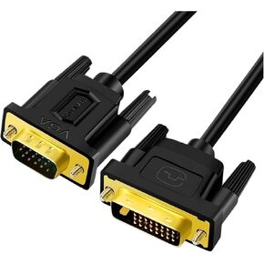 shuliancable DVI إلى Cable DVI-D 24+1 إلى كابل محول الذكور لدعم الذكور 1080p الكامل HD للكمبيوتر DVD HDTV M> ONI> TOR (300 سم) in Kuwait